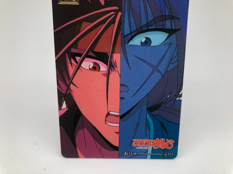 Rurouni Kenshin Card Japanese Vintage Rare Bandai F S Etsy India