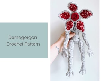 PDF Pattern: Demogorgon Crochet Monster Plush