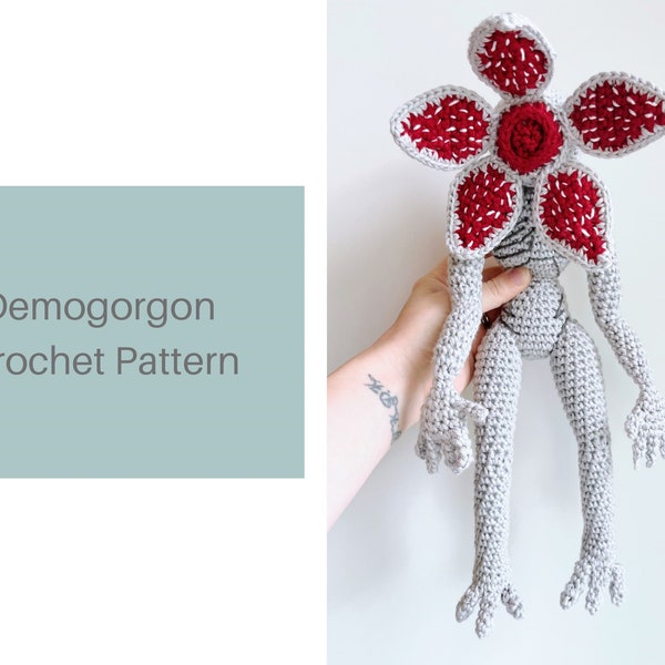 PDF Pattern: Demogorgon Crochet Monster Plush