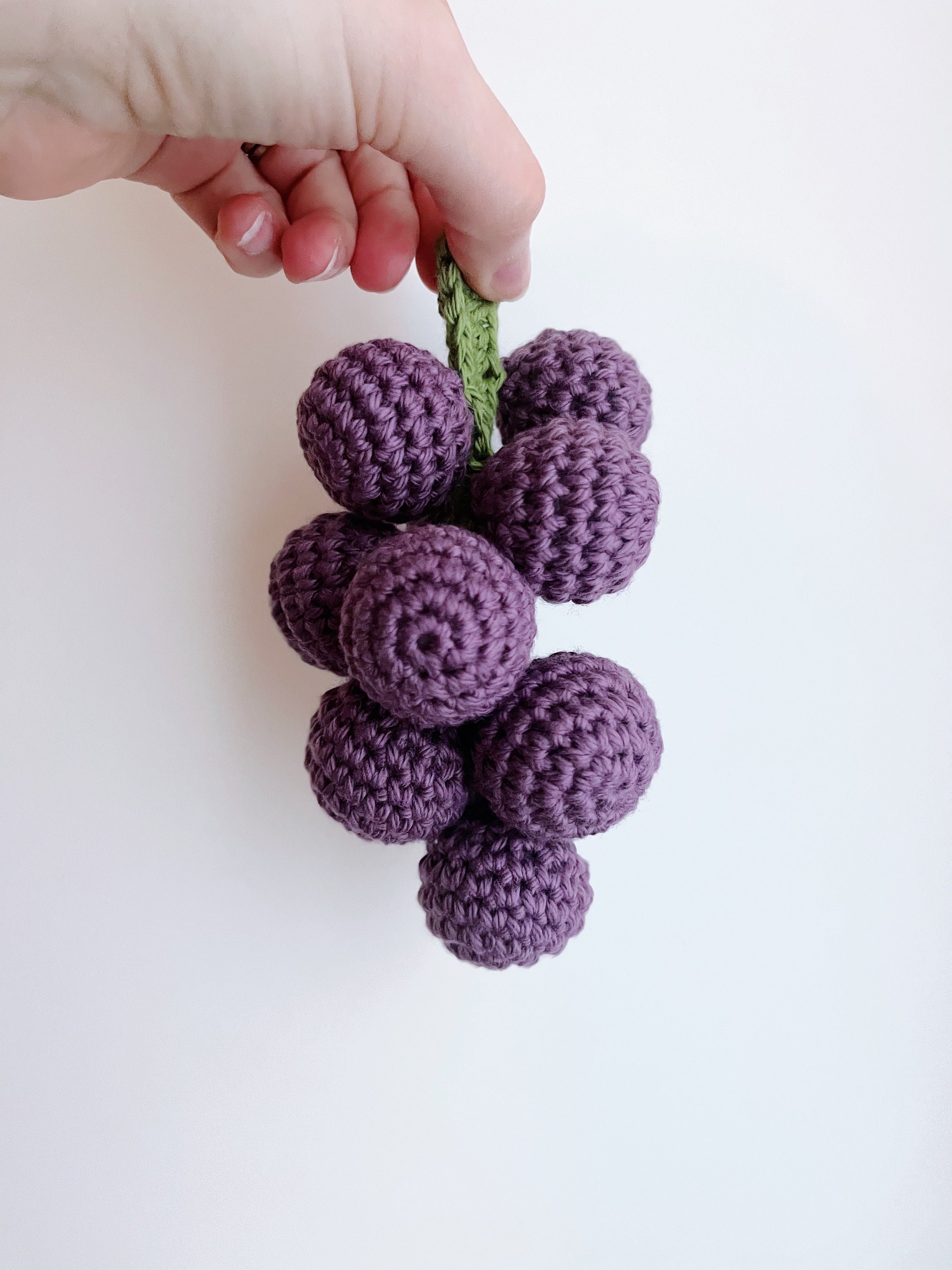 PDF Pattern: Crochet Grape Bunch - Etsy
