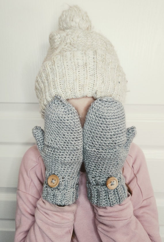 PDF Pattern: Crochet Convertible Fingerless Mittens - Etsy