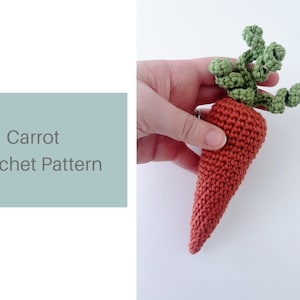 PDF Pattern: Carrot Crochet Pattern