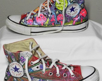 funky converse shoes