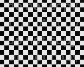Black Checkered Background | Checked | Seamless | Checkered | SVG | Checker | Pattern | Checkerboard | Checkers | Cut File | Print | Cricut