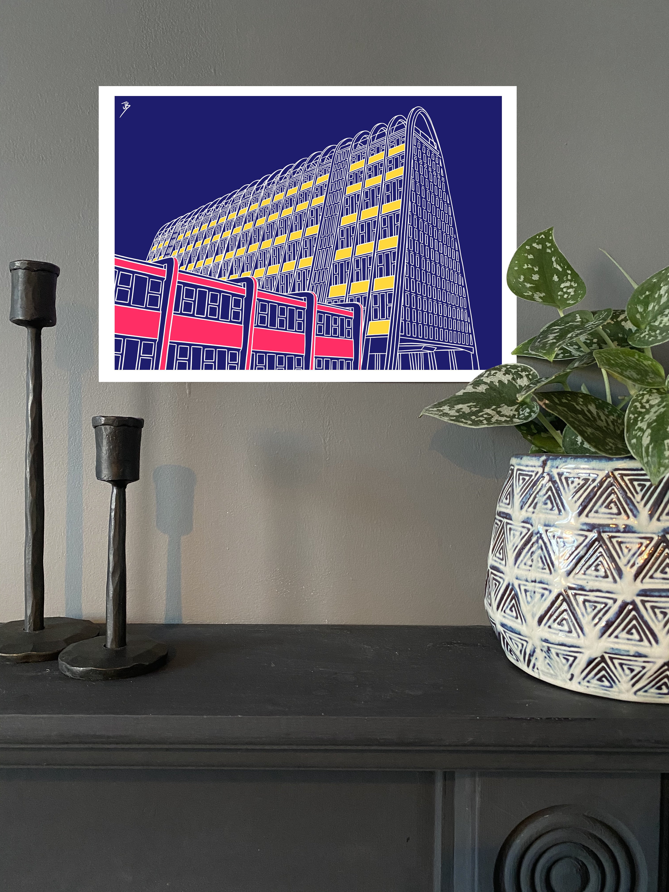 TOAST RACK FALLOWFIELD A4 Print Etsy