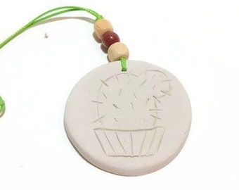 Diffuseur huiles essentielles, diffuseur huiles relaxation, sent-bon portatif, diffuseur en argile, aromathérapie, yoga