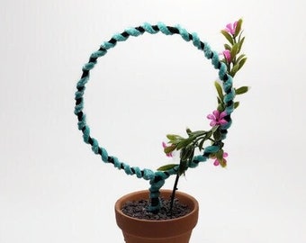 Small plant support, indoor plant stake, plant stand, plant trellis, indoor plant accessory