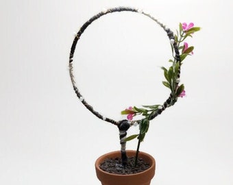 Small plant support, indoor plant stake, plant stand, plant trellis, indoor plant accessory