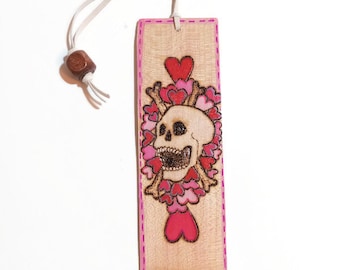 Wooden bookmark for reading, pyrography bookmark, wooden bookmarks, wooden page holder