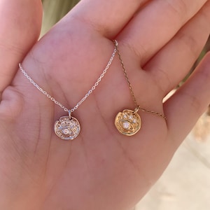 Gold Evil Eye Necklace, Silver Evil Eye Necklace, Evil Eye Jewelry, Dainty Necklaces, Minimal Necklaces, Gold Jewelry, Silver Jewelry