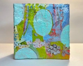 Abstract Lace and Acrylic
