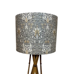 William Morris Merton Snakeshead Taupe Handmade Lampshade