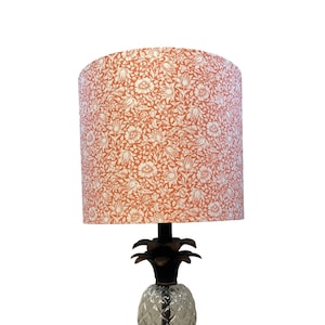 William Morris Coral Mallow Handmade Lampshade