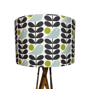 Orla Kiely Early Bird Granite Handmade Lampshade