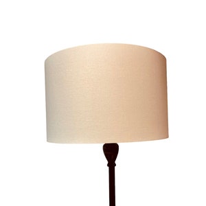 Cream Linen Handmade Lampshade
