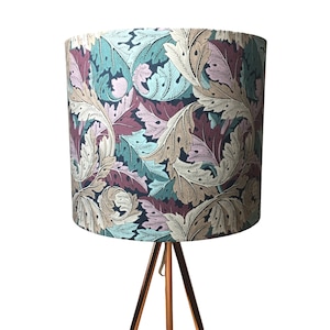 William Morris Acanthus Dusk Handmade Lampshade