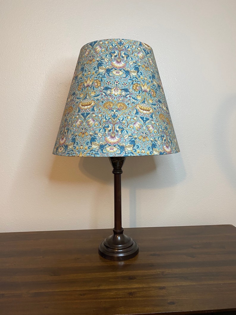 William Morris Standen Lodden Dusk Handmade Lampshade image 5