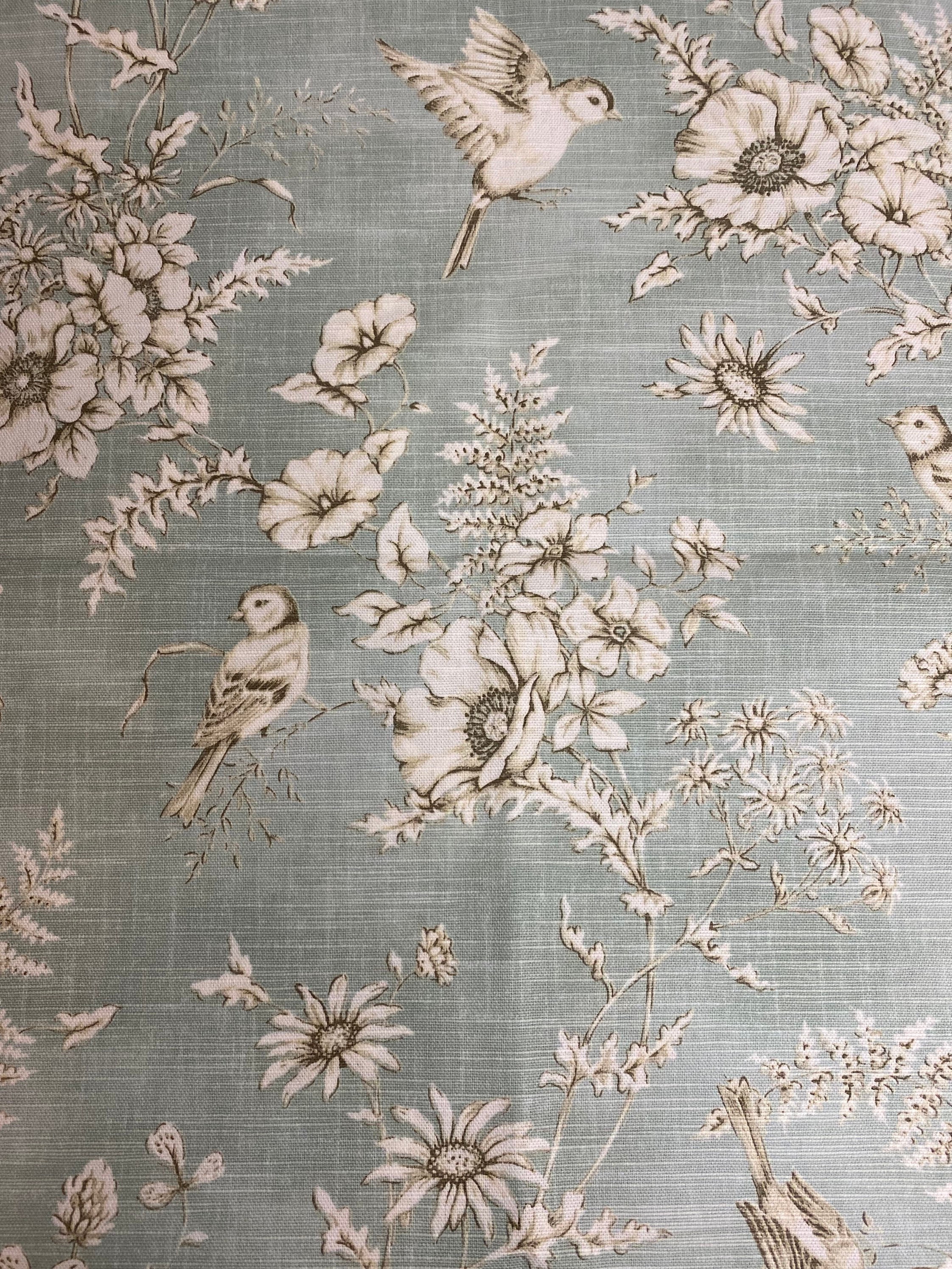 3.2 Mètres ILIV Parchemin Fougère 100% Coton Rideau Tapisserie Coussin