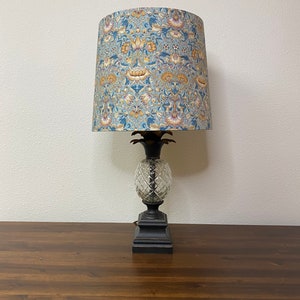 William Morris Standen Lodden Dusk Handmade Lampshade image 4