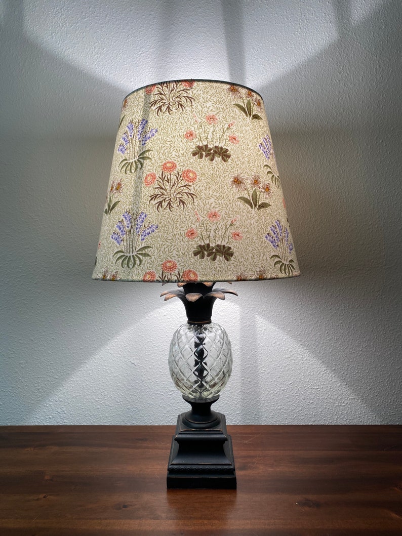 William Morris Lily Floral Handmade Lampshade image 3