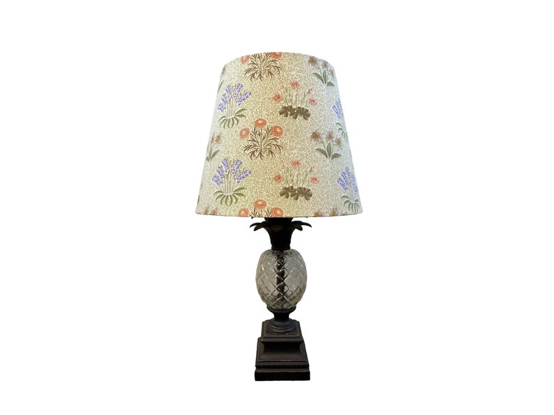 William Morris Lily Floral Handmade Lampshade image 1