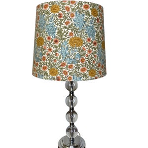 William Morris Leicester Double Floral Bough Porcelain Handmade Lampshade (New)