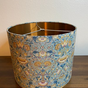 William Morris Standen Lodden Dusk Handmade Lampshade image 3