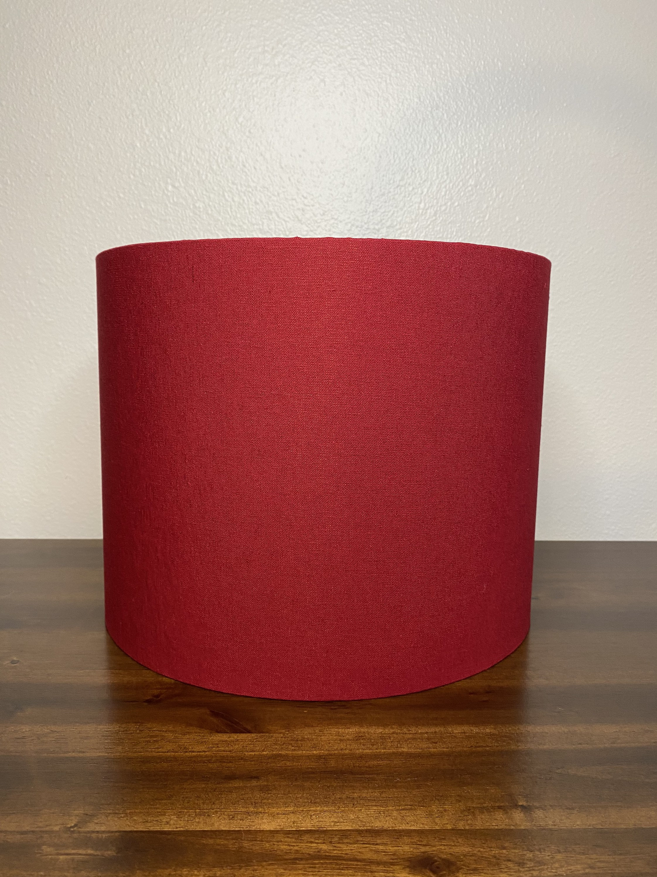 Dark Wine Red Handmade Lampshade Gold Silver Copper Lining Drum Empire ...