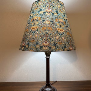William Morris Standen Lodden Dusk Handmade Lampshade image 6