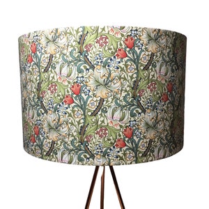 William Morris Golden Lily Handmade Lampshade