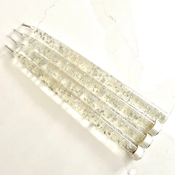 Lucite Taper Candles Etsy