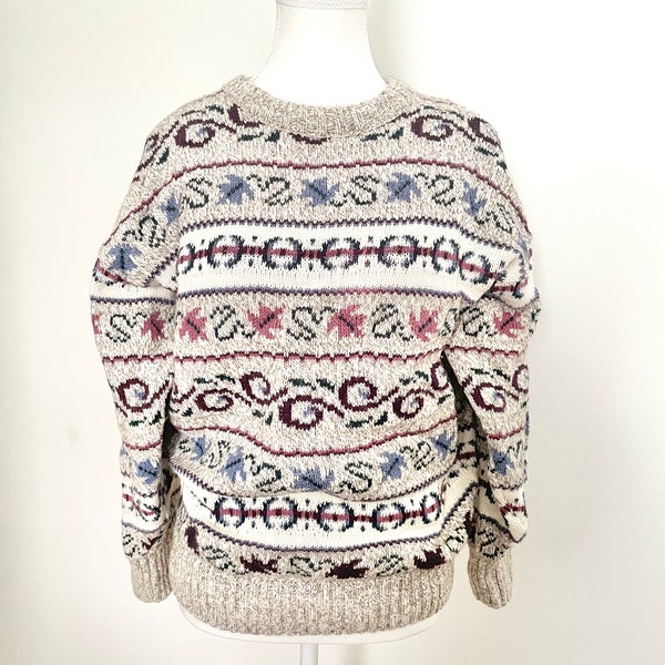 Vintage Northern Reflections Knit Sweater