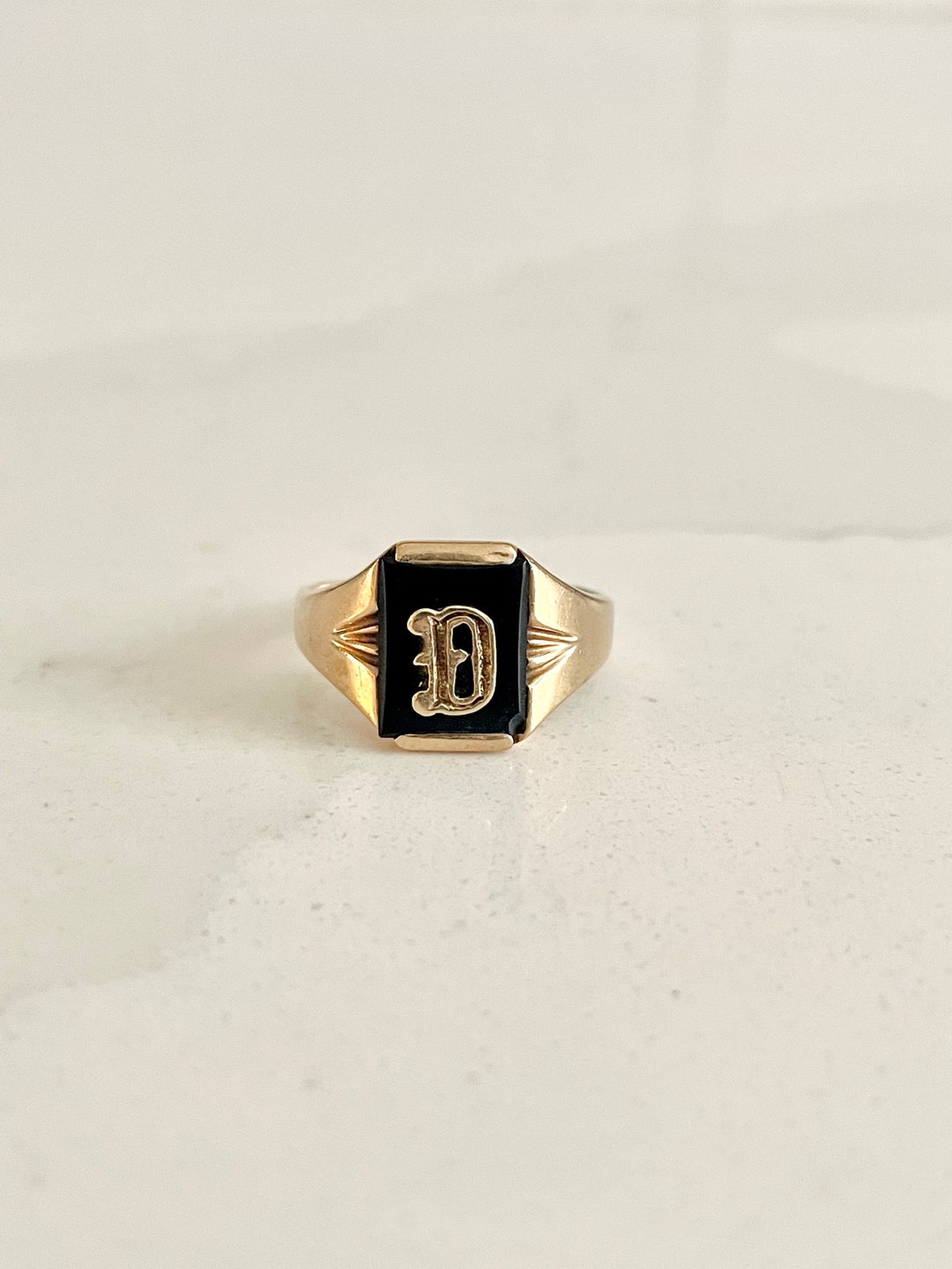 Gold Signet Ring - womens signet ring - custom signet ring - monogram -  initial ring - Customize Ring - Bridesmaids Ring -Personalized Ring