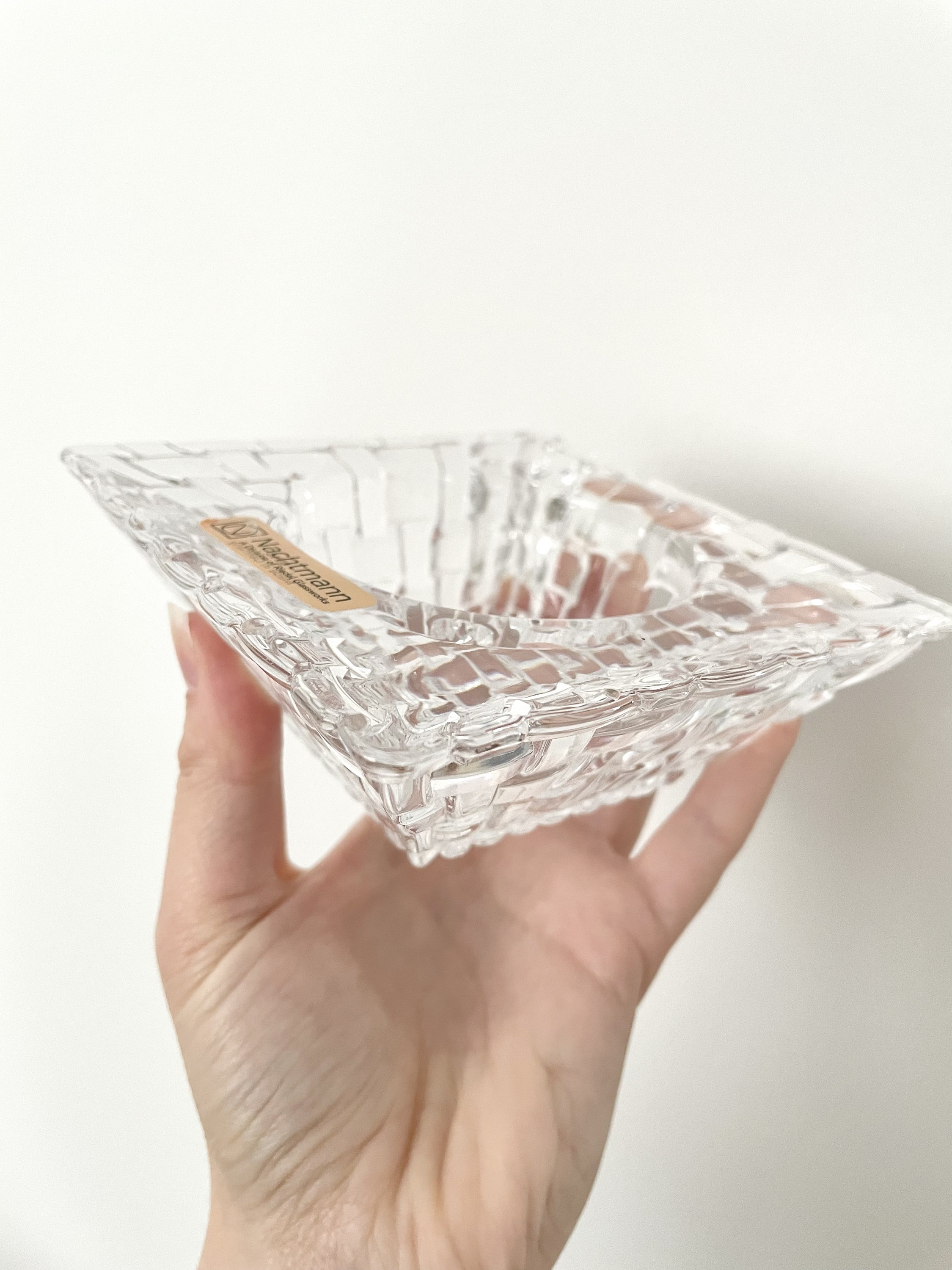 Nachtmann Crystal Trinket Dish, Made in Germany