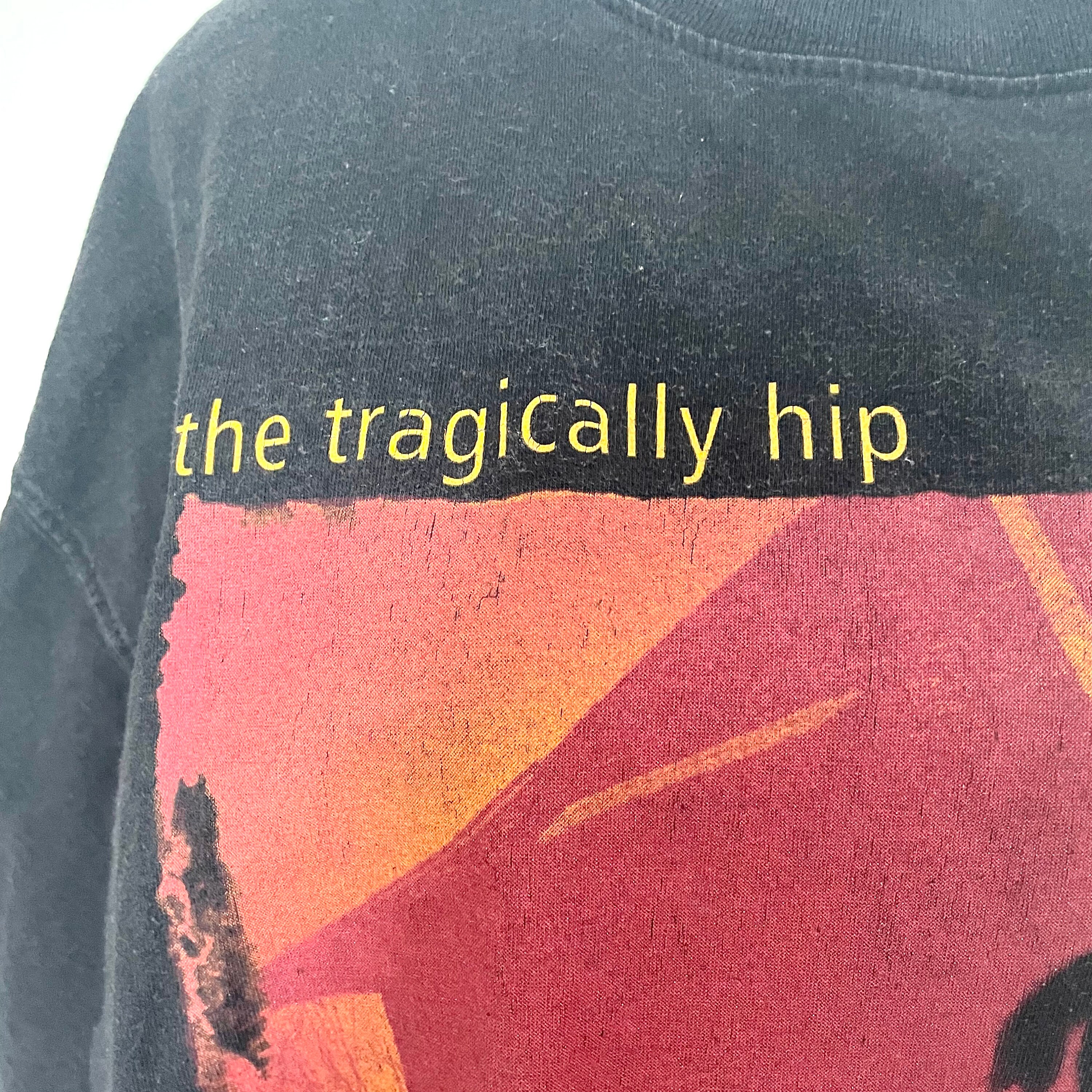 Rare 90s the Tragically Hip Concert T-shirt Trouble at the
