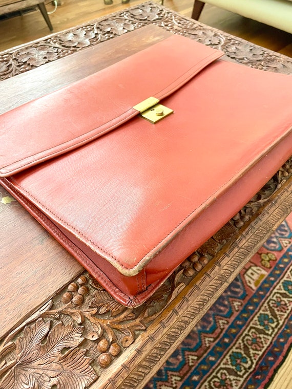 Genuine Leather Buxton Portfolio Briefcase with Key, … Gem
