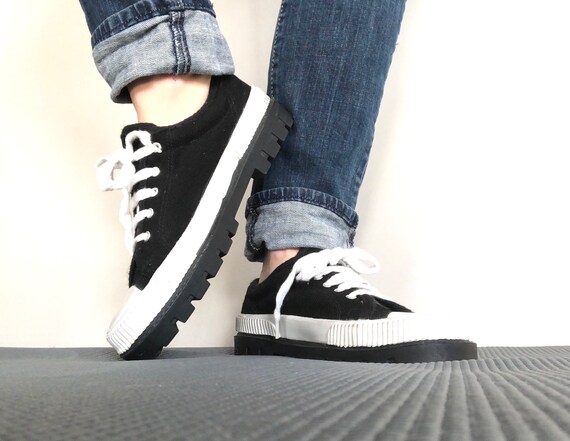 blank canvas sneakers