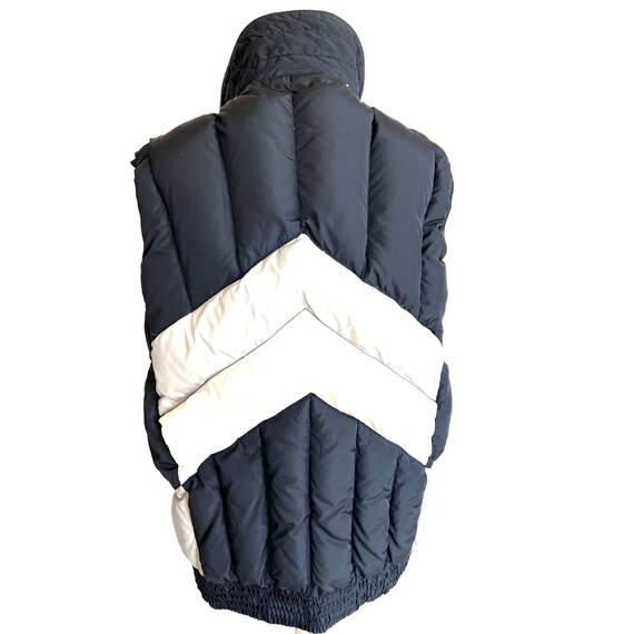 Vintage 80s ski vest, sleeveless down jacket, Ski… - image 3