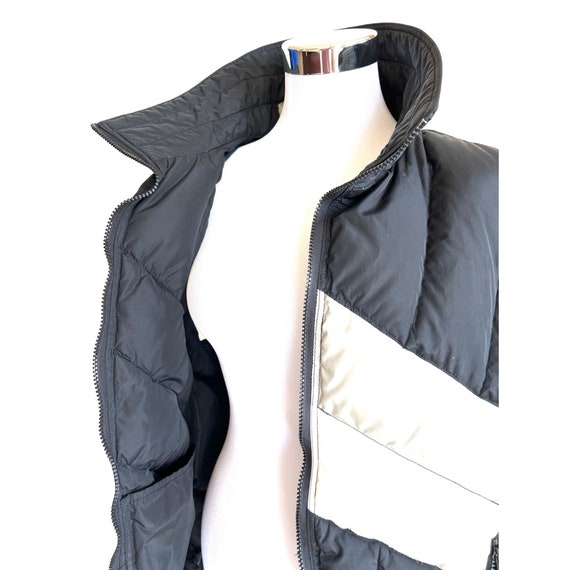 Vintage 80s ski vest, sleeveless down jacket, Ski… - image 7