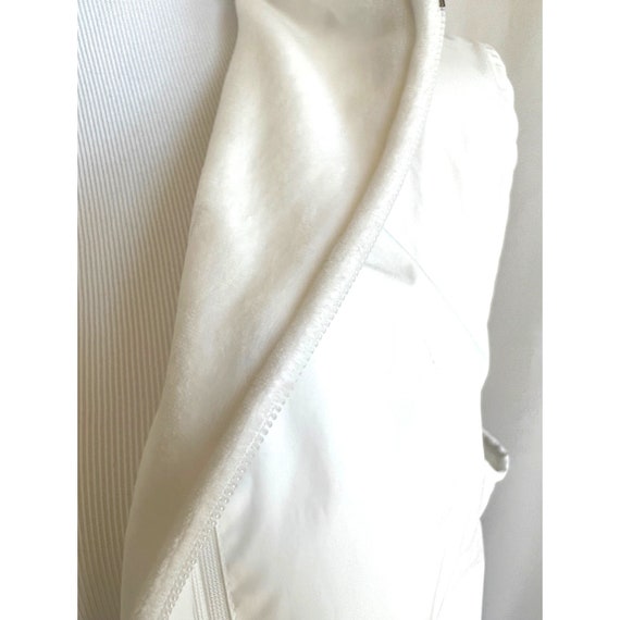 Vintage white vest, reversible golf vest, fleece … - image 3