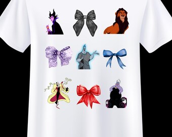 Disney Villains Coquette PNG