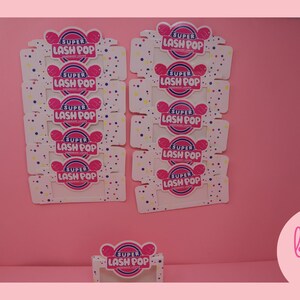 Wholesale Eyelash Packaging 10 Piece Set Of Lashpop Lash Boxes With Lash Trays and