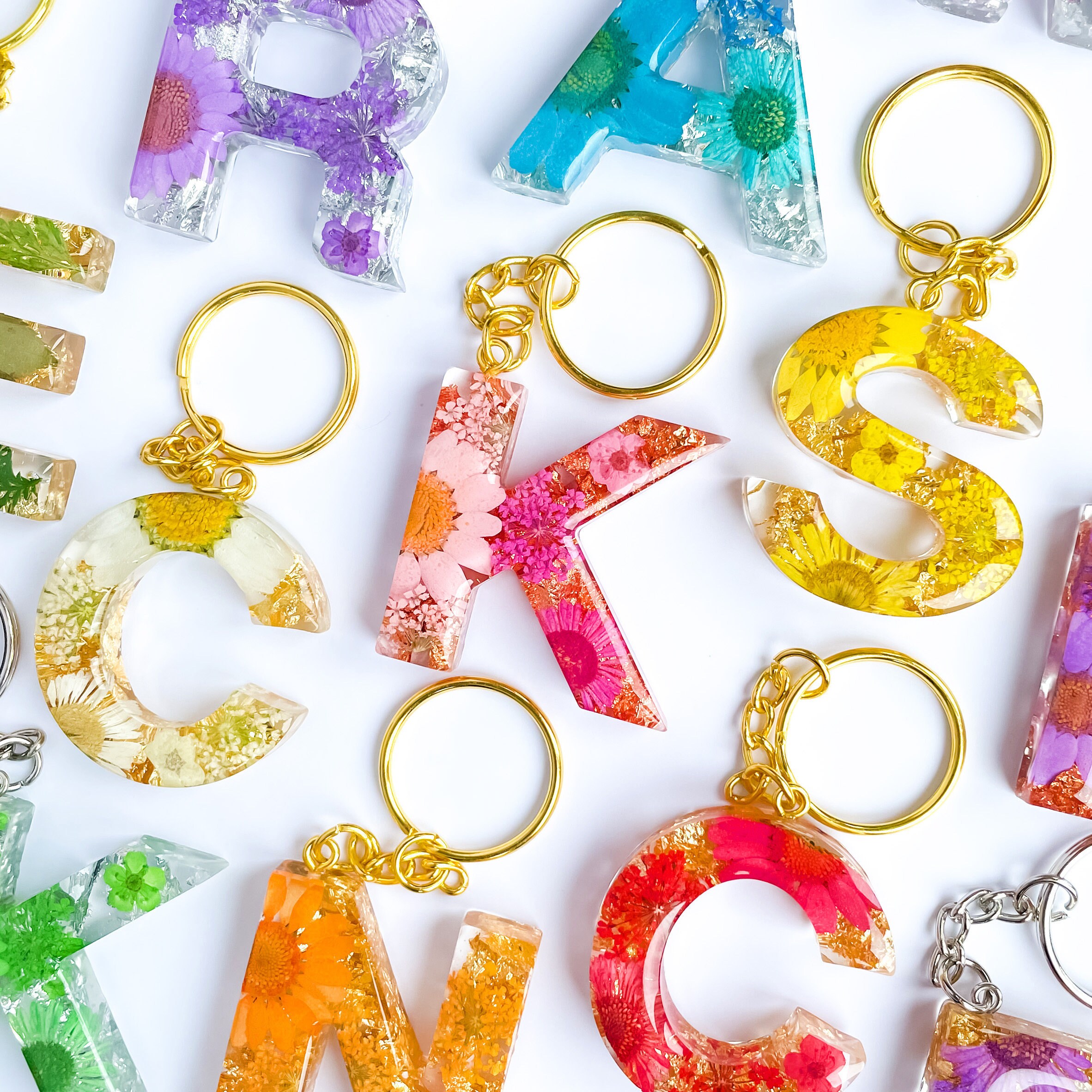 Personalised Glossy Resin Initial Keychain Resin Keychain Etsy Personalised Glossy Resin Initial Keychain Resin Keychain Etsy