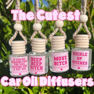 Modny odświeżacz powietrza do samochodu: Zapach różowego cukru