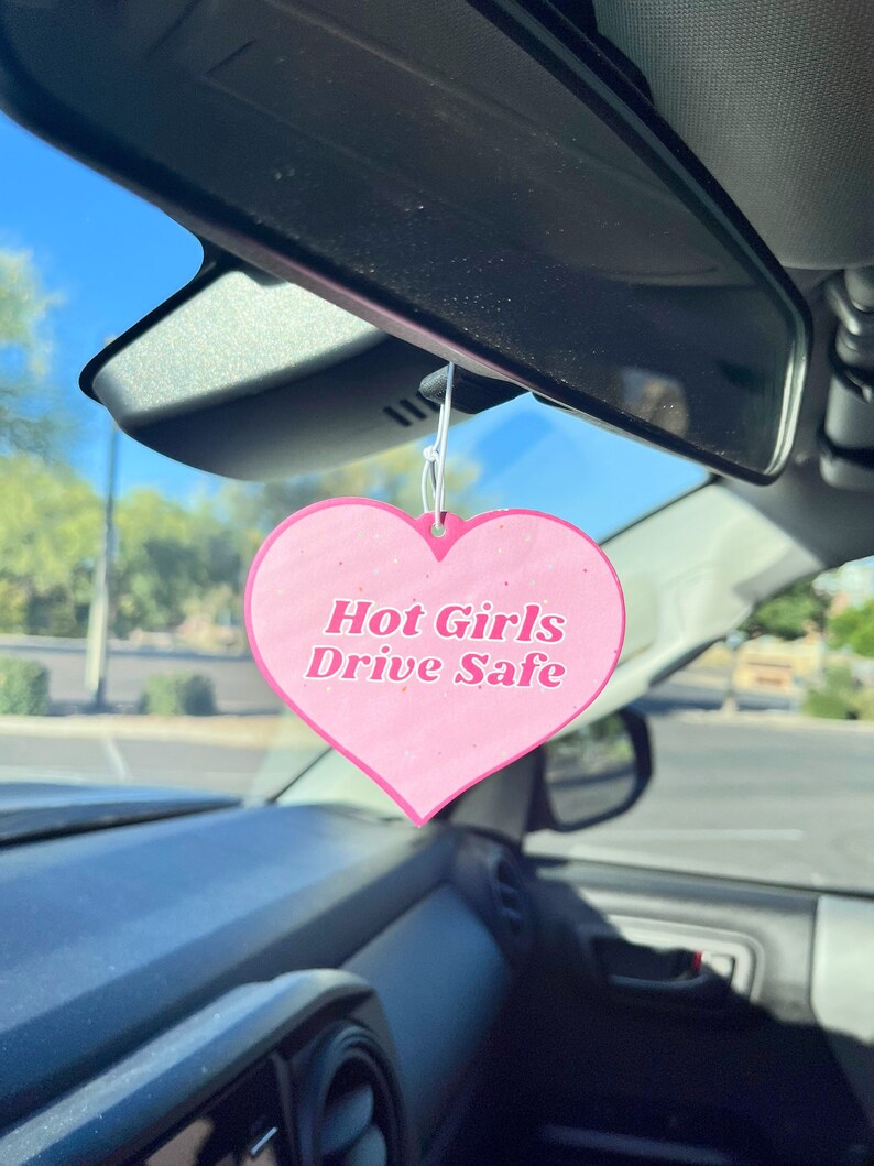 Hot Girls Drive Safe Car Freshener Car Accessories Y2k Etsy