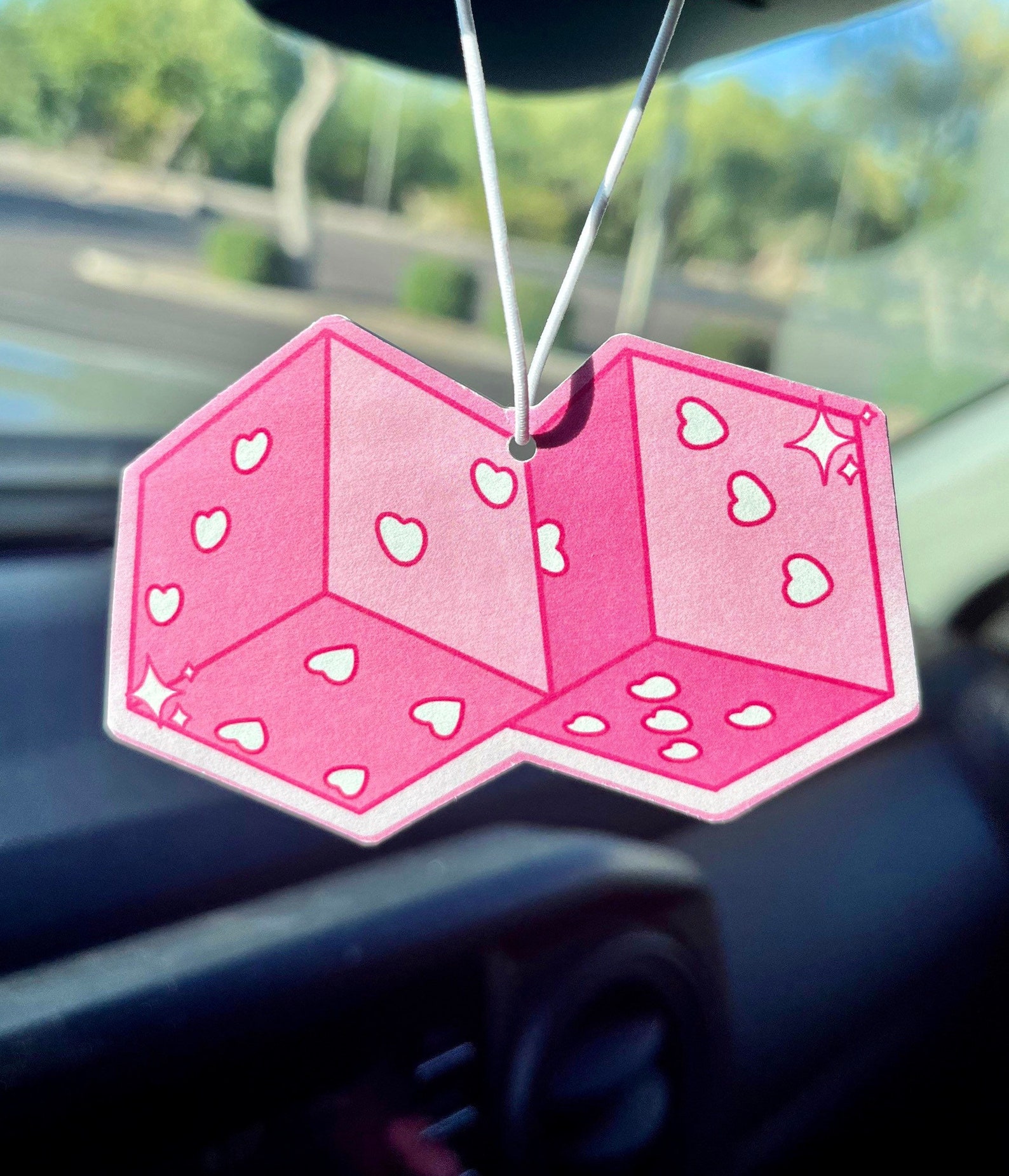 Hanging Dice Car Freshener Car Accessories Y2k Accessories Etsy