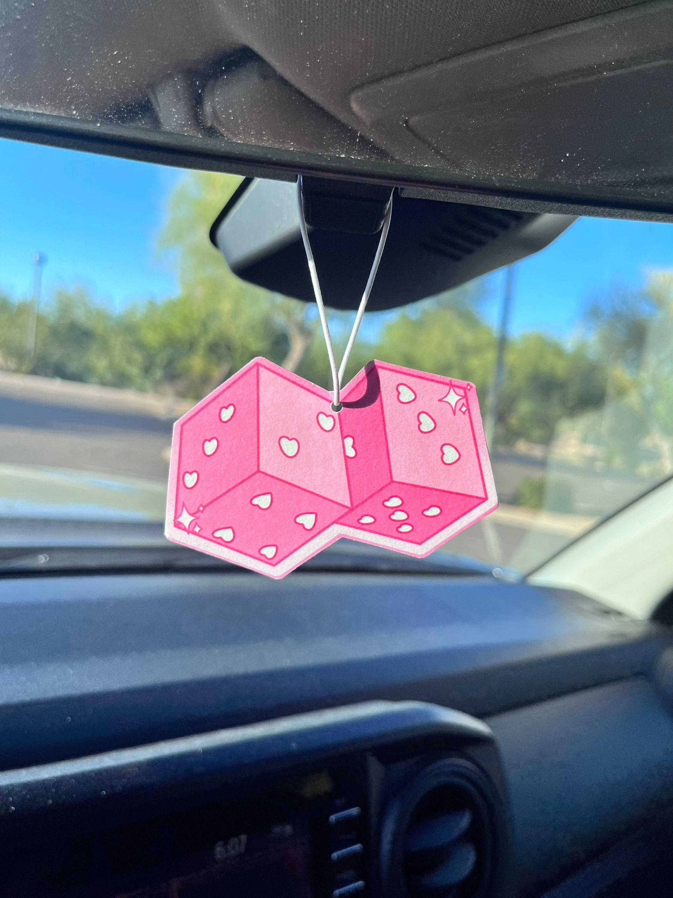 Hanging Dice Car Freshener Car Accessories Y2k Accessories Etsy