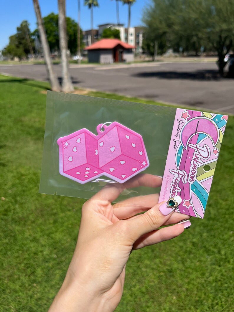 Hanging Dice Car Freshener Car Accessories Y2k Accessories Etsy