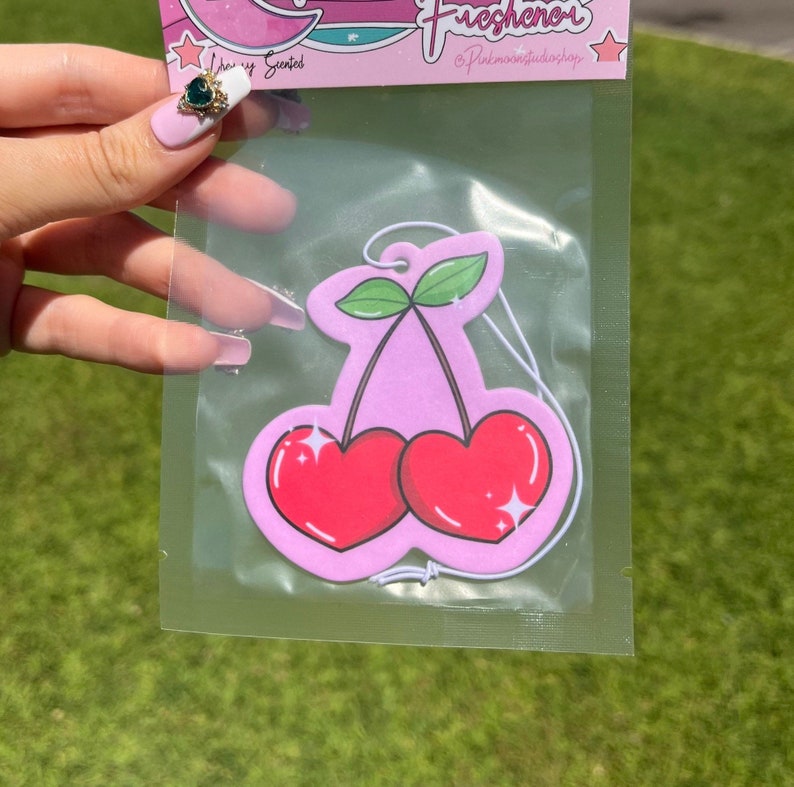 Cherry Freshener Car Accessories Y2k Accessories Car Etsy