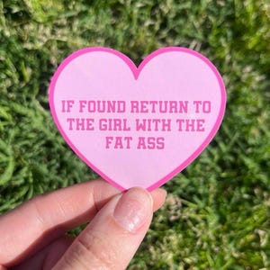 If Found Return To Sticker, Y2k Sticker, Waterproof Sticker, Aesthetic Sticker, Computer Sticker, Water bottle Sticker, Car Sticker, Girly